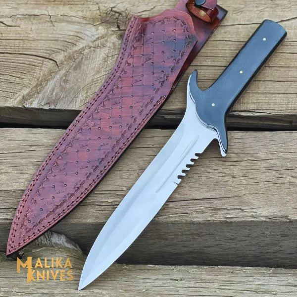The Double Edge Bowie Knife The Ultimate Cutting Companion-0017