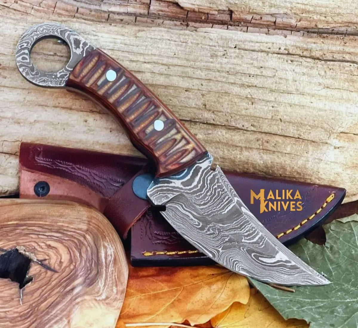 Handmade Ringtail Skinner Knife: Unmatched Quality for Everyday Carry-0038