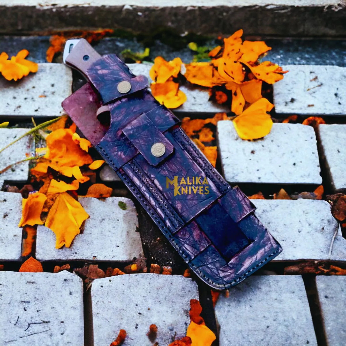 Custom Tracker Bowie Knife for Outdoor Enthusiasts-0035