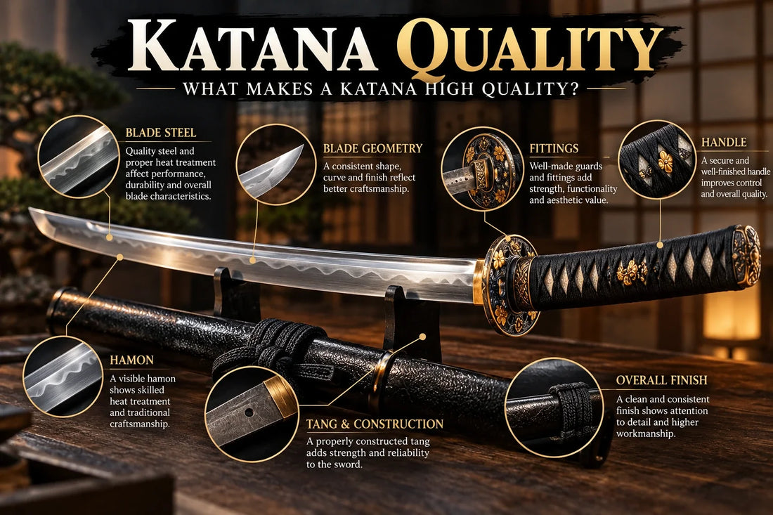 Katana Quality: What Makes a Katana High Quality?