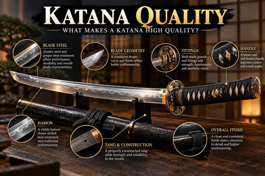 Katana Quality: What Makes a Katana High Quality?