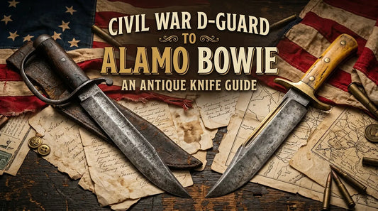 Civil War D-Guard to Alamo Bowie: Antique Bowie Knife Guide