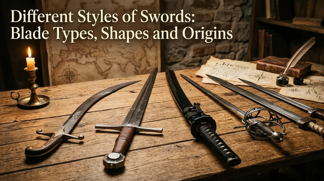 Different Styles of Swords: Blade Types, Shapes and Origins