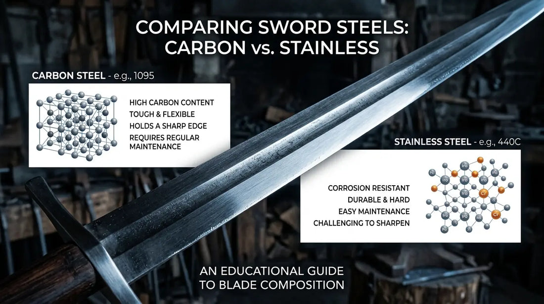 Best Metal for Swords: Sword Steels vs Stainless, Ranked