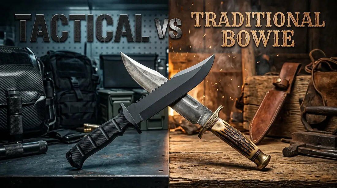 Tactical Bowie Knife vs Traditional Bowie: Which Suits Outdoor Work?