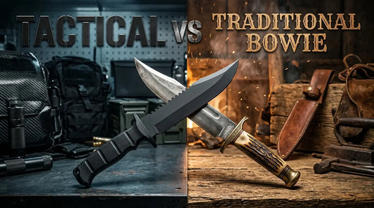 Tactical Bowie Knife vs Traditional Bowie: Which Suits Outdoor Work?