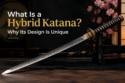 A Hybrid Katana offers a unique approach to sword design by combining traditional inspiration with creative details