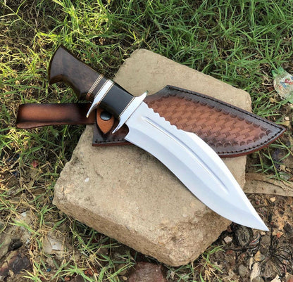 14-inch high carbon D2 steel Bowie knife