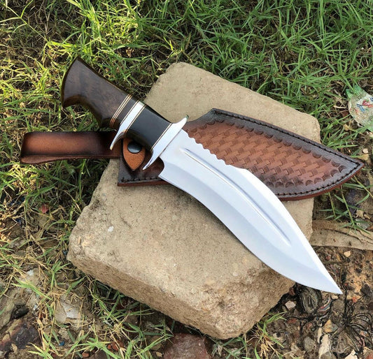 14-inch high carbon D2 steel Bowie knife
