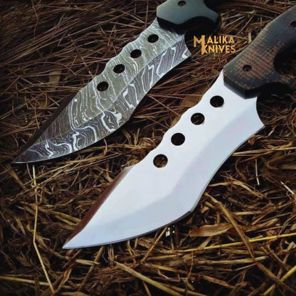 Tracker Bowie Knife G10 Handle Bushcraft Sheath