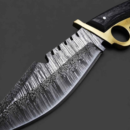 Daryl Dixon Walking Dead knife replica with premium leather sheath
