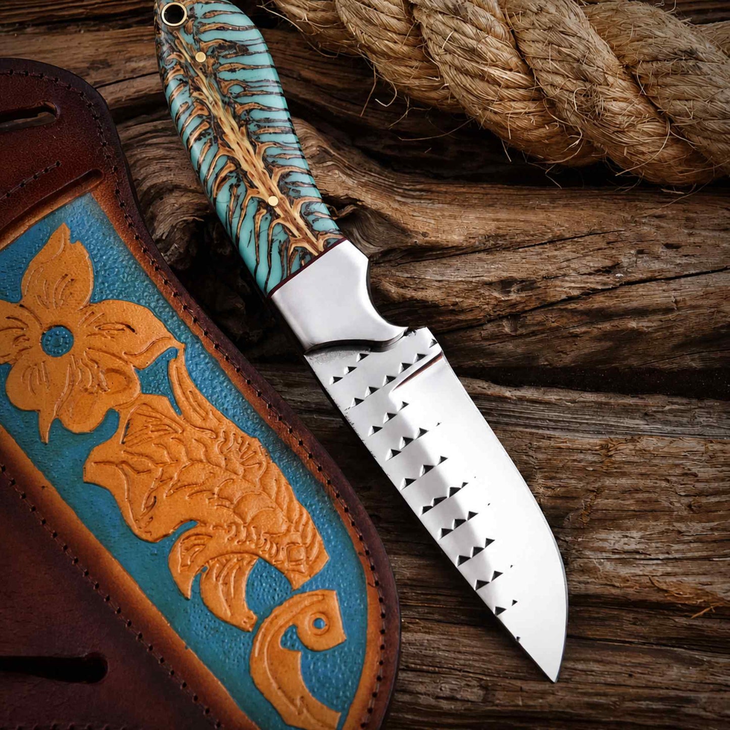 Close view of rasp steel cutting edge and blade thickness