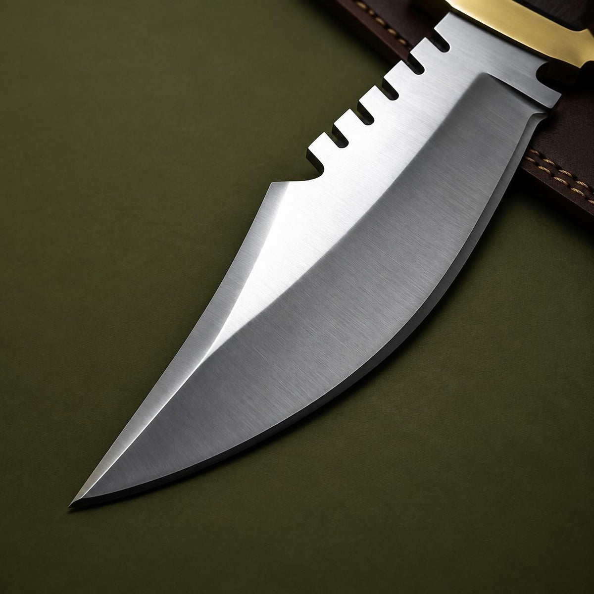 Daryl Dixon TV show replica knife with premium leather sheath