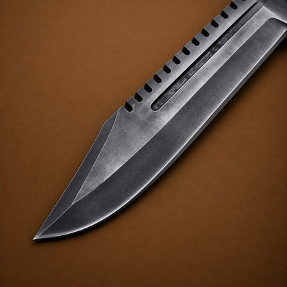 Resident Evil 5 Albert Wesker replica knife with acid washed D2 steel blade
