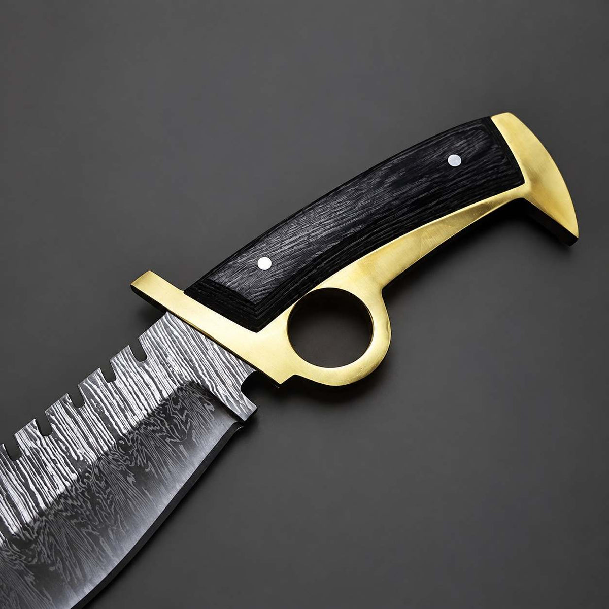 Stainless steel Daryl Dixon replica knife with satin finish blade